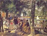 Pierre Auguste Renoir La Grenouilliere painting